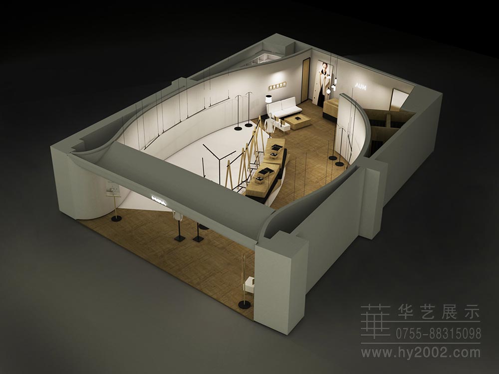 商業空間展示設計效果圖