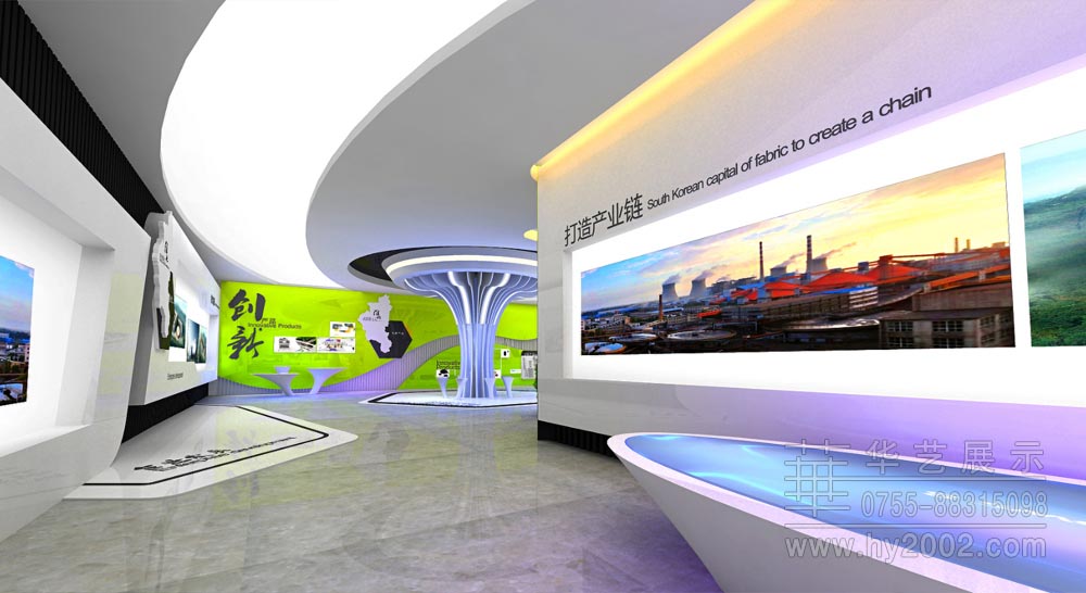 展館企業發展 準北新型煤化工合成材料基地展示中心企業發展