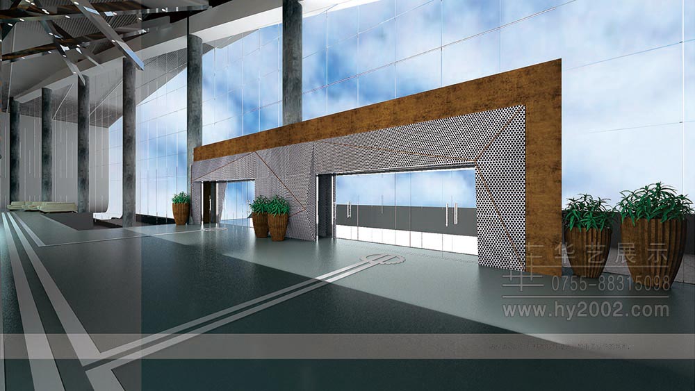 蚌埠工業設計展覽館序廳 工業設計展覽館,蚌埠工業設計展覽館序廳