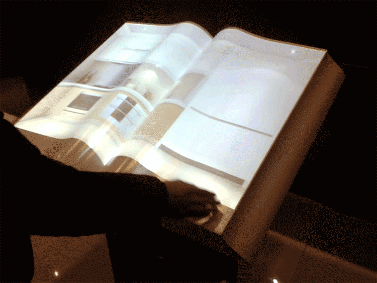虛擬電子書,虛擬翻書,感應翻書,電子翻書,互動翻書,魔幻書,隔空翻書